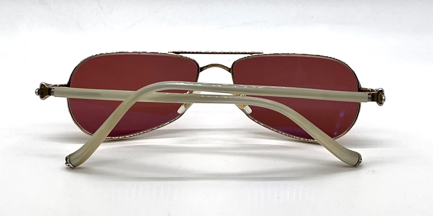 Chrome Hearts Little Red WG VINTAGE-New Custom Polarized Zeiss Lenses-Japan