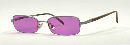 Chloé CL1105 Y2K Vintage Sunglasses w/New Solid Purple Custom Lenses-France