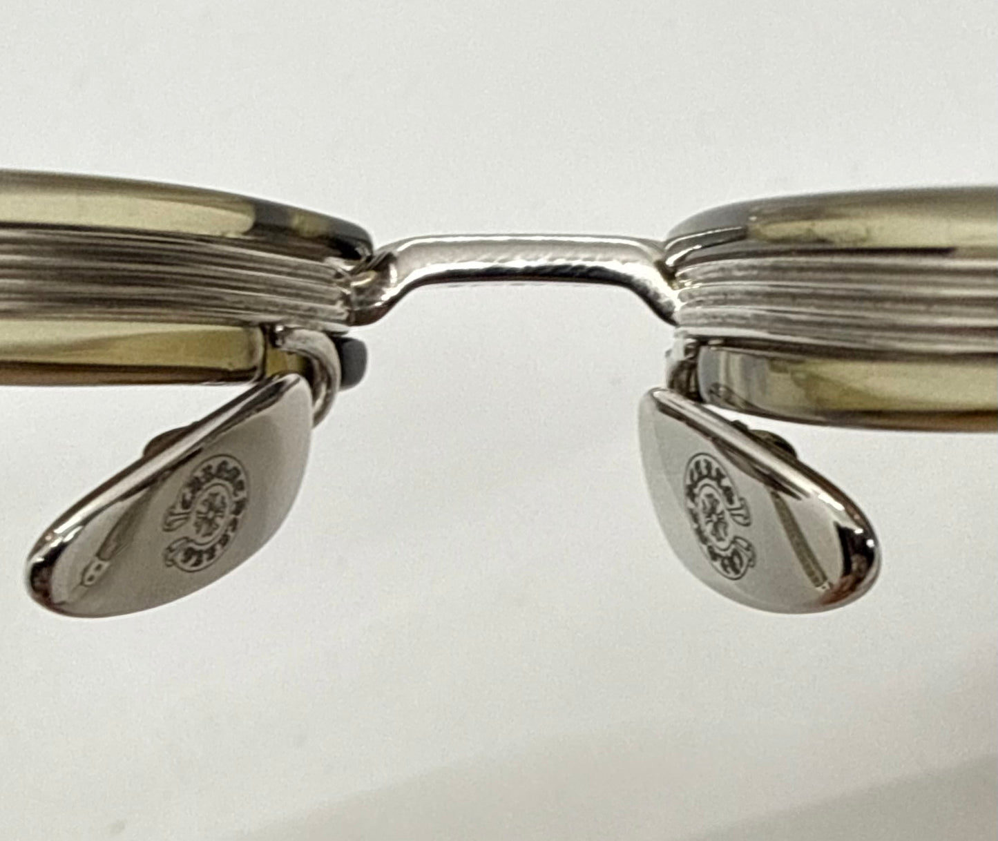Chrome Hearts Duck Butter ARVISS Olive Crystal Zeiss Polarized Full Kit Unworn Japan
