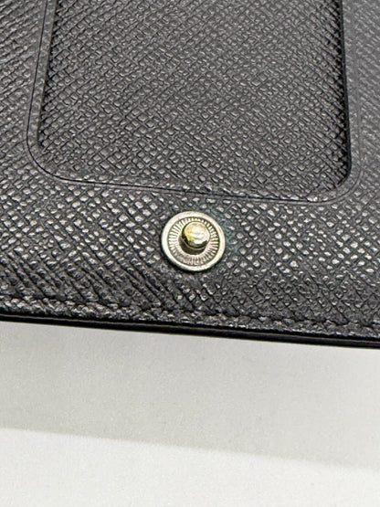 Louis Vuitton Epi Leather Card Holder with Lanyard – Black-Authentic