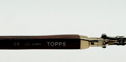 Chrome Hearts TOPPS
-Wood Temple-VINTAGE Rimless Sunglasses-Unworn Full Kit-Japan