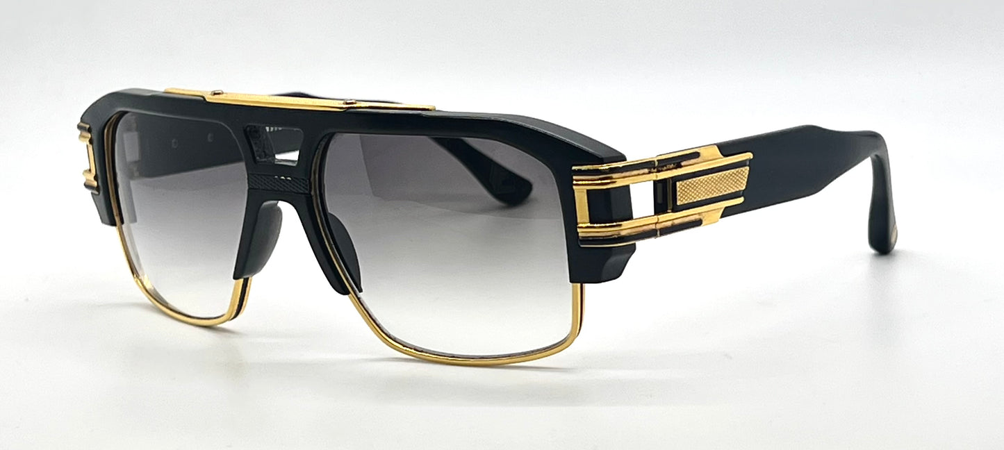 DITA Grandmaster Four DRX-2060 Black Gold Sunglasses Full Kit