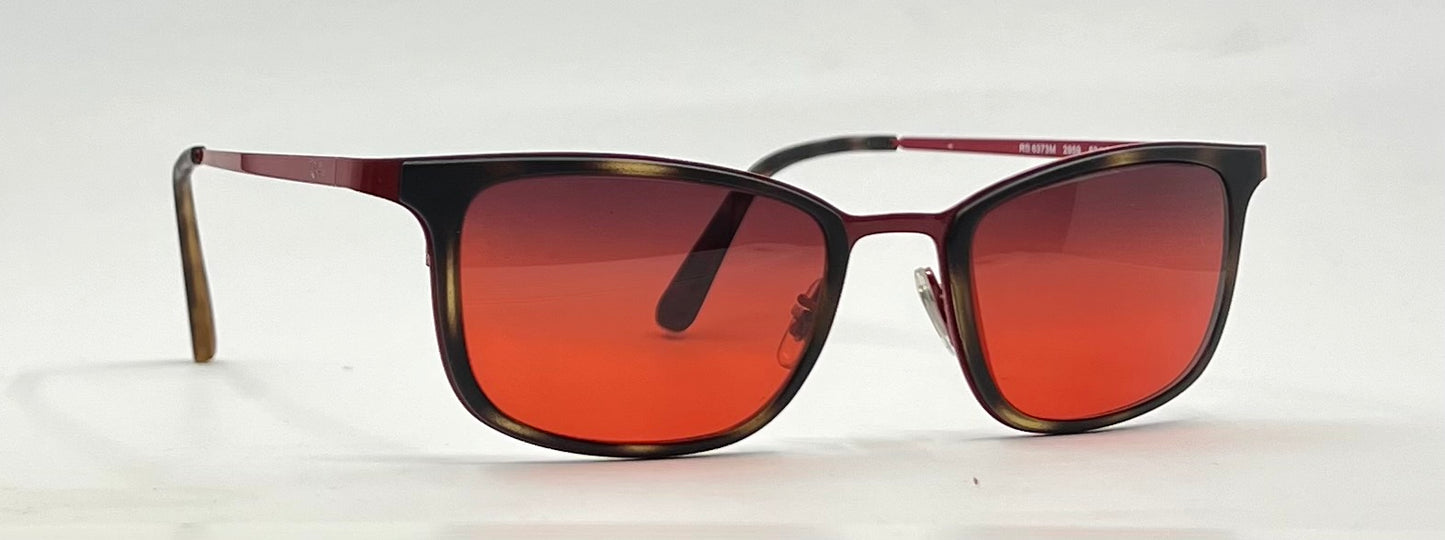 Ray-Ban RB6373M 2959 Sunglasses-New Gradient Custom Lenses-52mm-Unworn