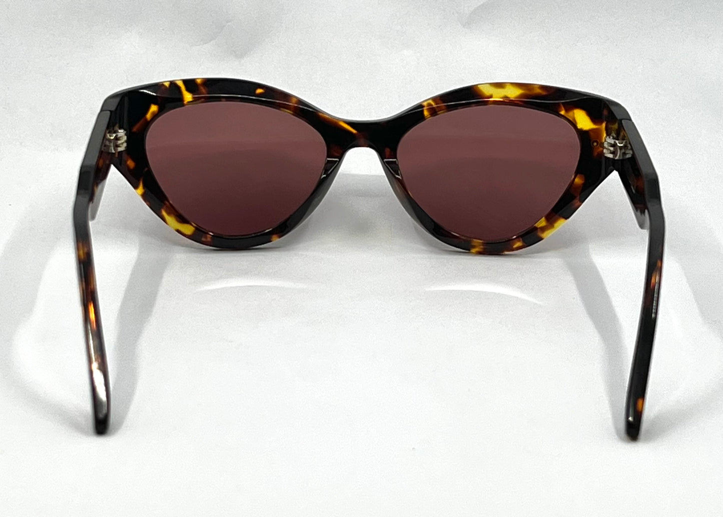 Christian Dior Dior Signature B7I Havana Tortoise Cat Eye Sunglasses Italy