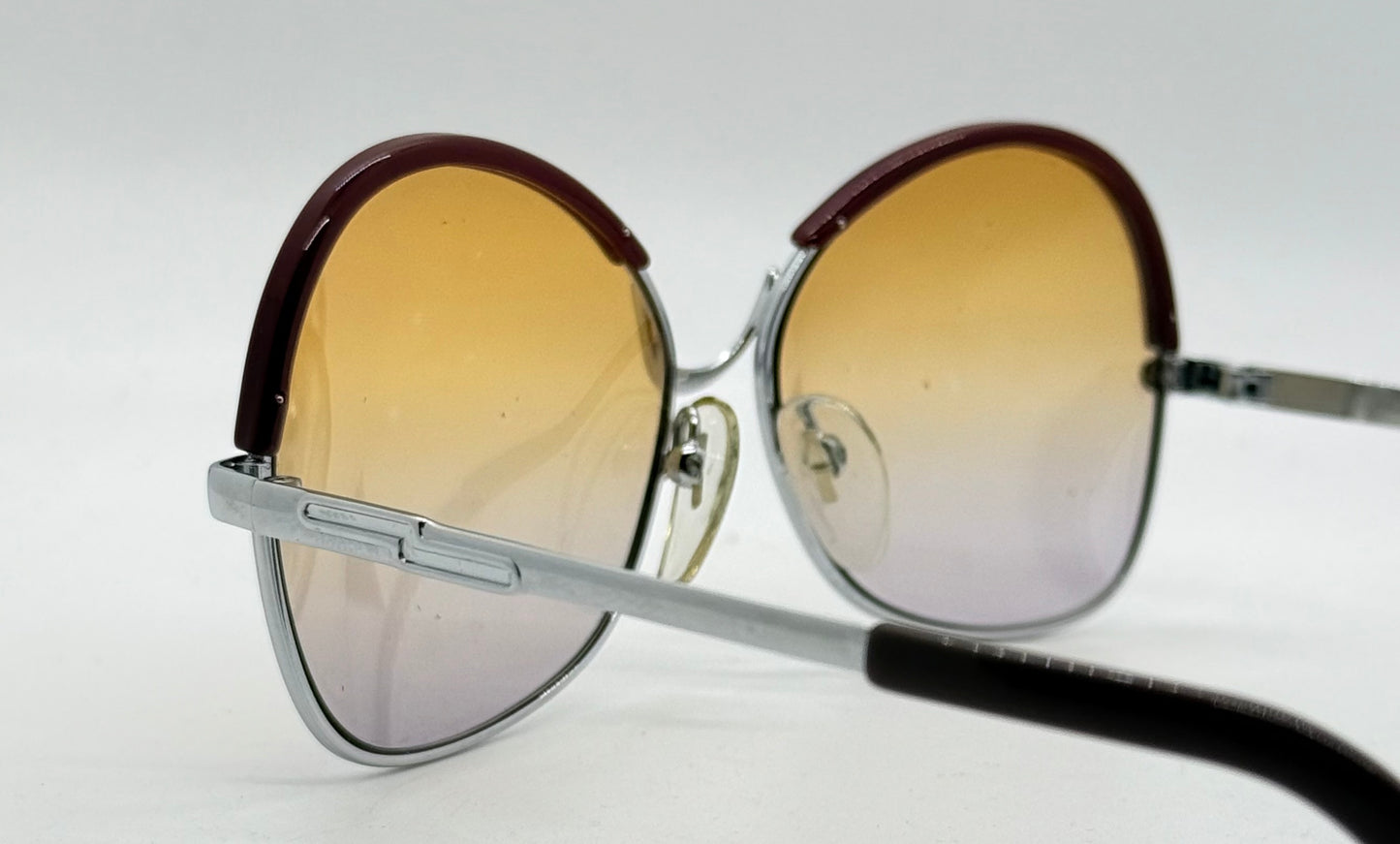 SILHOUETTE 460 Vintage Sunglasses – Deadstock Frame w/New Custom Gradient Lenses