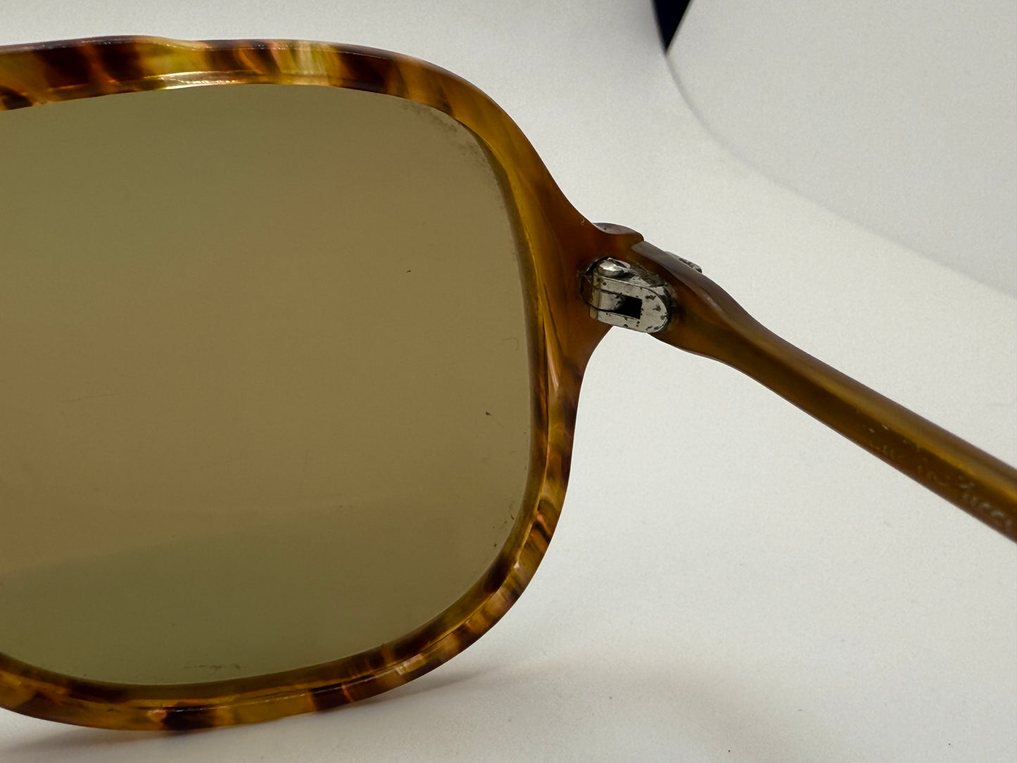 Deadstock Vintage Emilio Pucci 281 085 Tortoise Aviator Sunglasses-Rare 1970s Italian Design