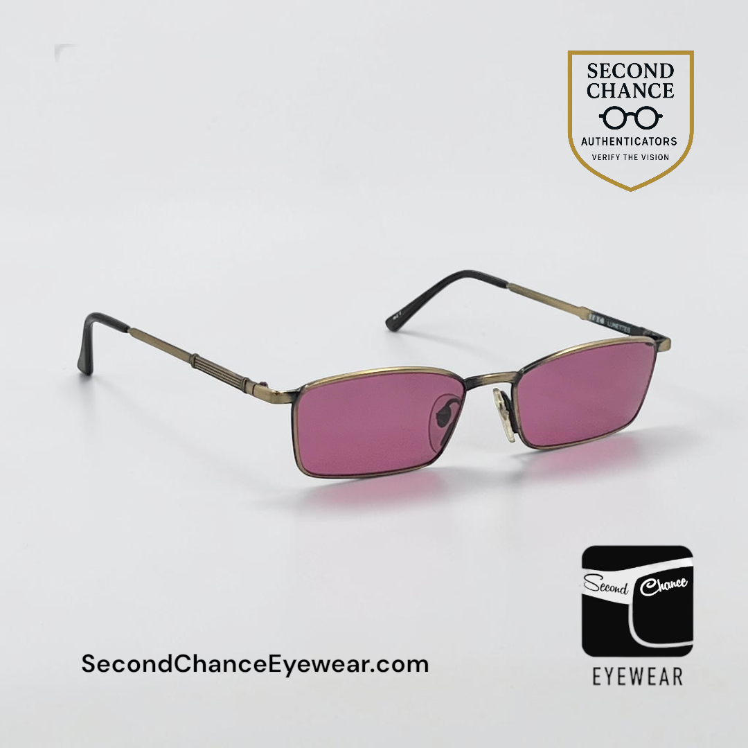 IDC Lunettes I 721 027 France Vintage Sunglasses-New Orchid Rose Custom Lenses