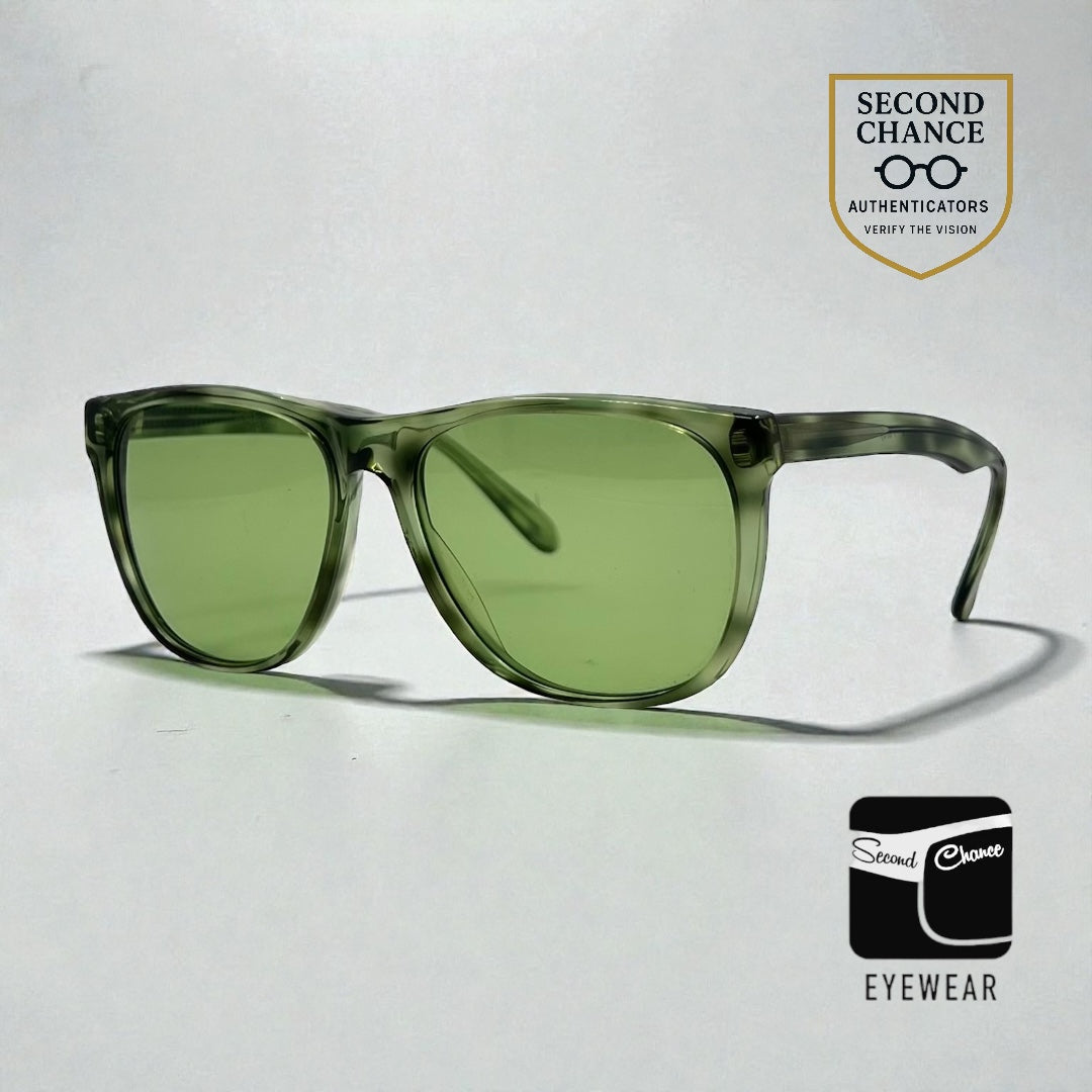 Rodenstock Percy Vintage German Sunglasses w/New Custom Green Lenses-Unworn