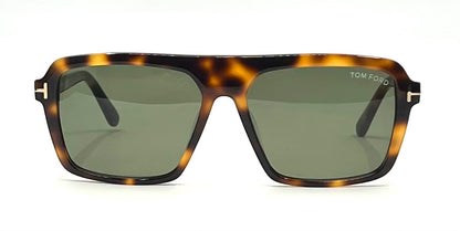 Tom Ford Vincent TF1176 53N C2 Havana Sunglasses 56-15-145 New