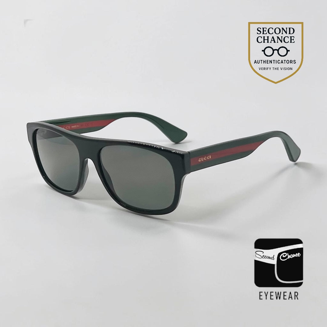 Gucci GG0341S 002 Polarized Sunglasses Unworn Made Italy 56-17