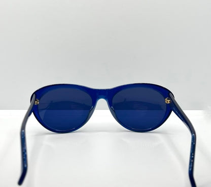 Christian Roth 5999 Optical Affairs Sunglasses Blue Oval NYC Frame-Vintage Deadstock