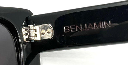 BENJAMIN “B. Ray” Black Polarized Sunglasses-Unworn-Japan-Collector