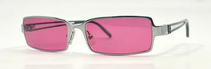 GF Ferre FF06502 Vintage Sunglasses – Unworn – New Pink Second Chance Customs Lenses