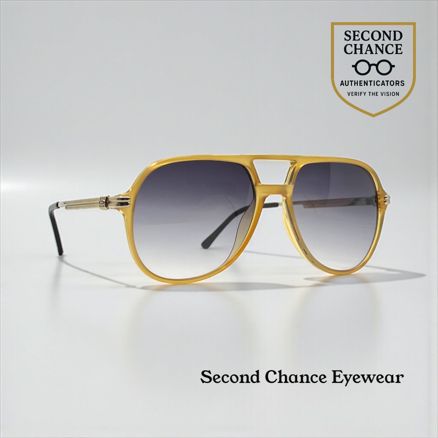 Dior Monsieur 2301 Vintage Sunglasses Unworn w/ New Gradient Custom Lenses