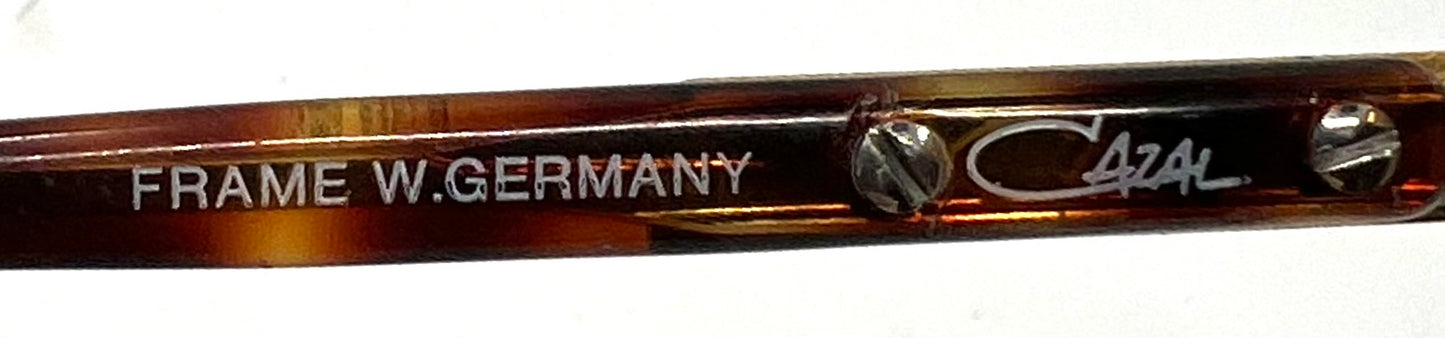 Cazal 619 MOD 619 West Germany Vintage 56-16 Unworn-600 Series