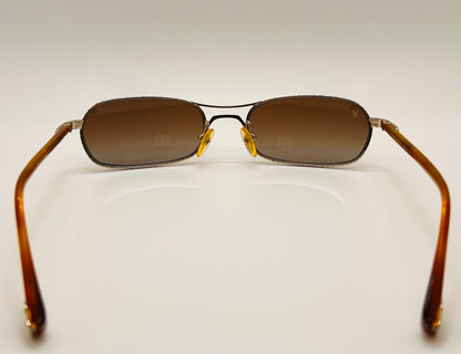 Louis Vuitton Attitude Pilote Sunglasses Z0039U - Silver Frame with Gradient Lenses