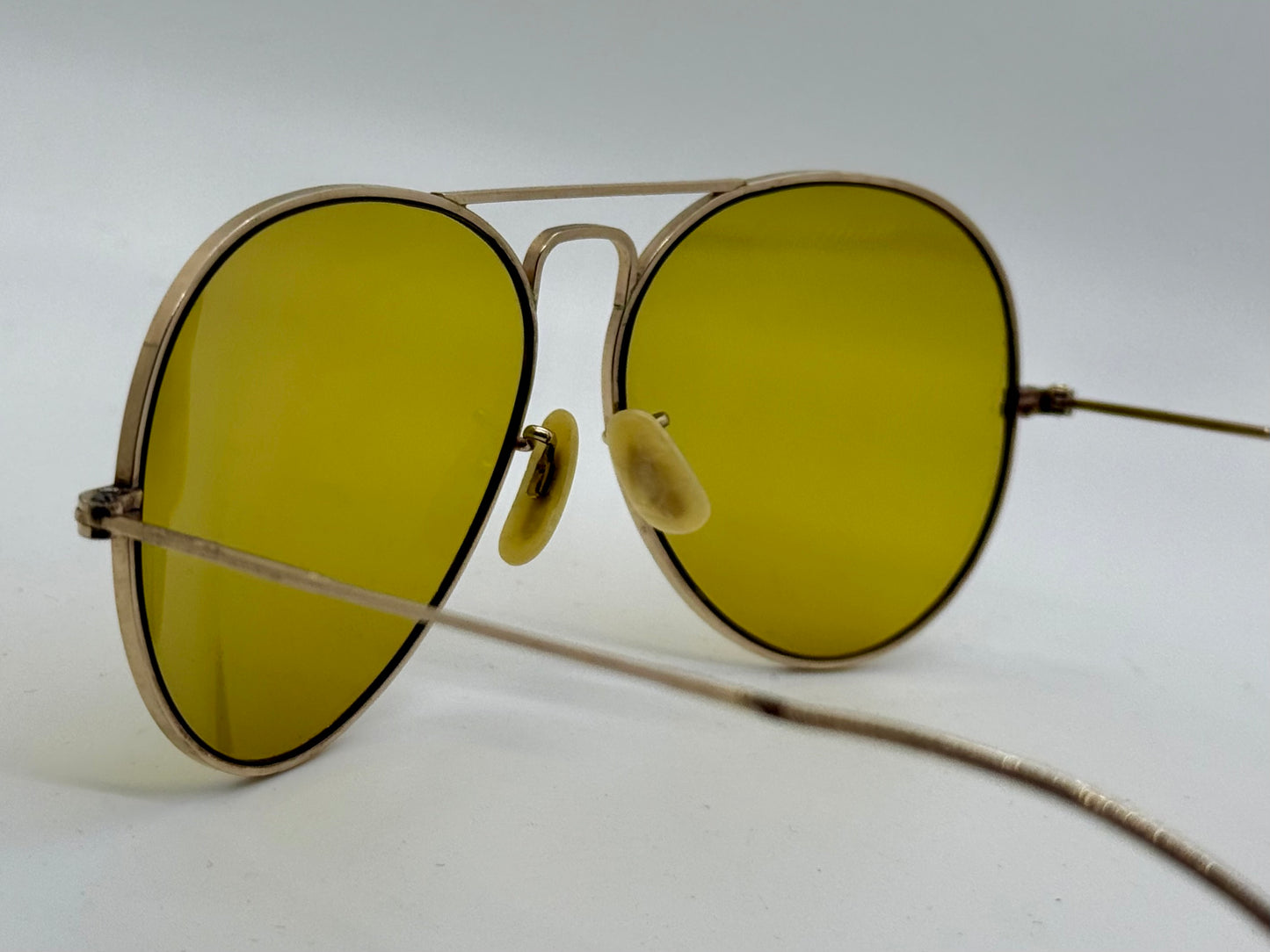 Vintage 1940s Aviator Sunglasses w/ Brand New-Custom Berko’s Designs Lenses