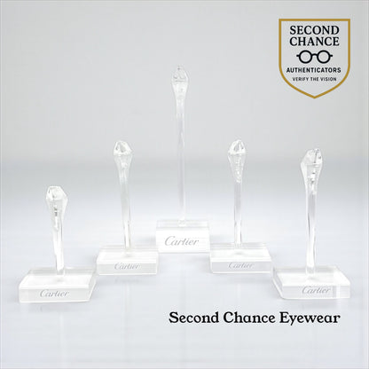 Cartier 5-Piece Acrylic Eyewear Display Stand Set – Unused VINTAGE Boutique Fixtures