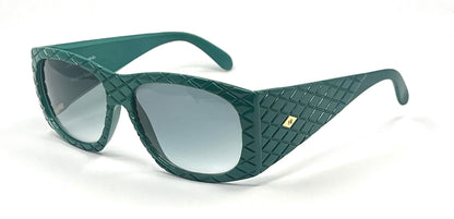 Helena Rubinstein HR 22 07 Quilted VINTAGE Sunglasses France-Deadstock/Unworn