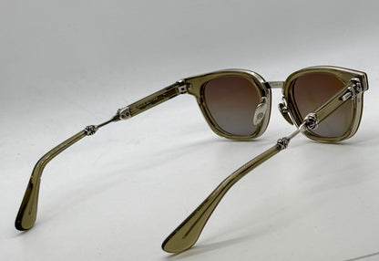 Chrome Hearts Duck Butter ARVISS Olive Crystal Zeiss Polarized Full Kit Unworn Japan