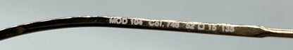 CAZAL 702 Col. 740 NOS/Unworn-Semi Rimless VINTAGE Eyeglasses-Germany
