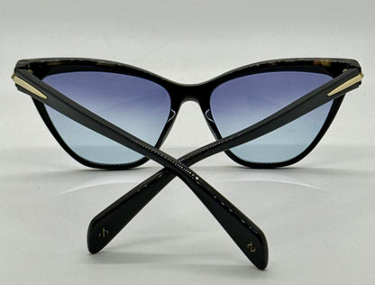 Rag & Bone RNB3020 807 Cat-Eye Sunglasses w/New Gradient Blue Custom Lenses-New/Unworn