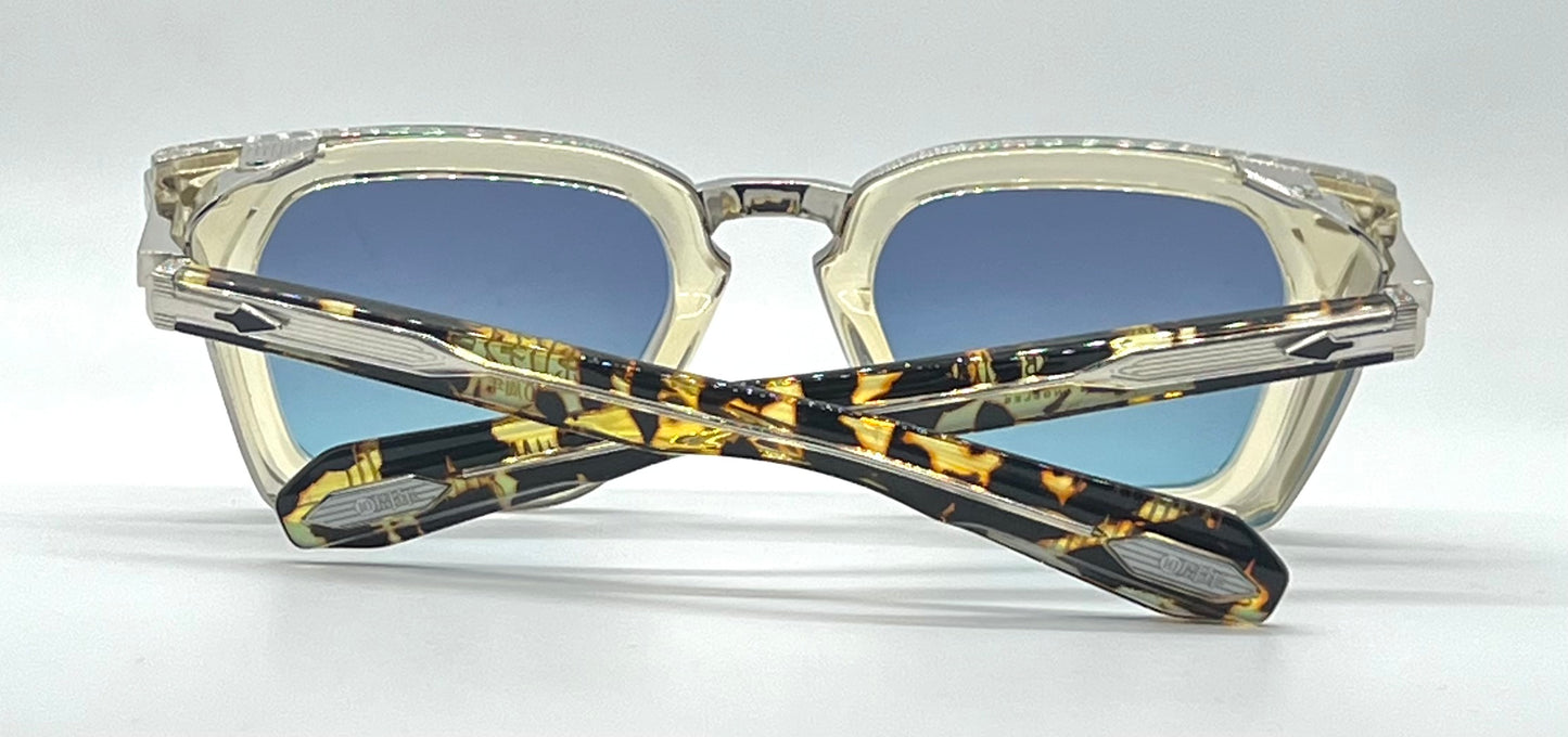 Jacques Marie Mage BORODINO in DUN Sunglasses-Decade Collection-Full Kit-UNWORN