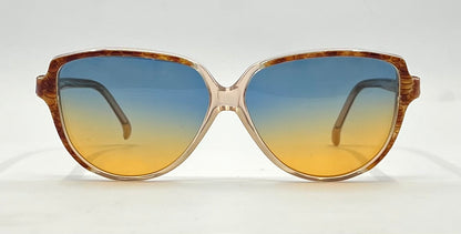 Rochas Paris EJ 4604 Vintage Sunglasses-New Custom Gradient Lenses-Handmade France