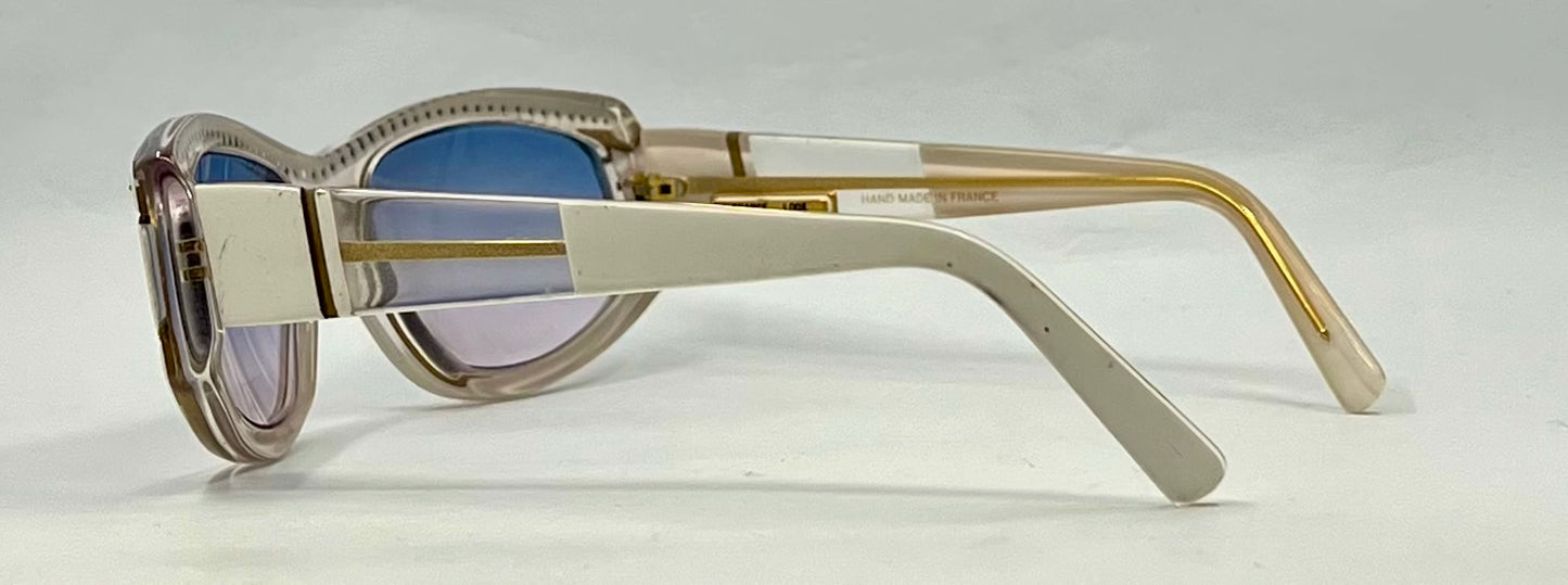 France Look SOPHIA CS0-Vintage 70s Sunglasses Crystal Brow-France-Unworn