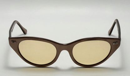 TITMUS 5 1/2 - Textured Bronze with Custom Berko’s Designs Amber Honey Burnt Lenses