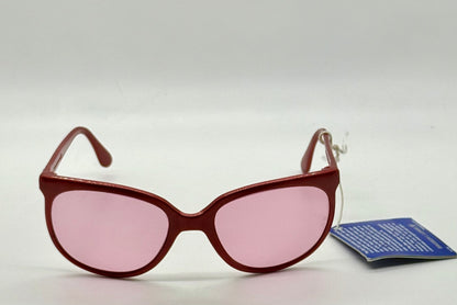 Ray-Ban CATS 1000 Red 1980s-B&L Changeable Rose Lenses-Vintage-France-UNWORN