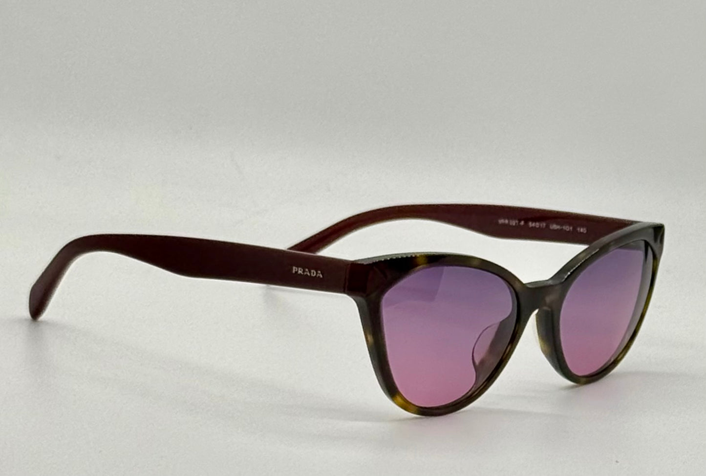 Prada VPR02T-F Vintage Sunglasses-New Gradient Tinted Custom Lenses-Italy