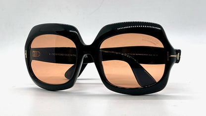 Tom Ford “REN” Black Photochromic Sunglasses 60mm UNWORN Full Kit Made in Italy