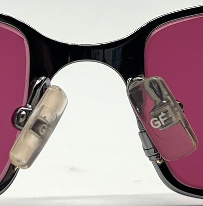 GF Ferre FF06502 Vintage Sunglasses – Unworn – New Pink Second Chance Customs Lenses