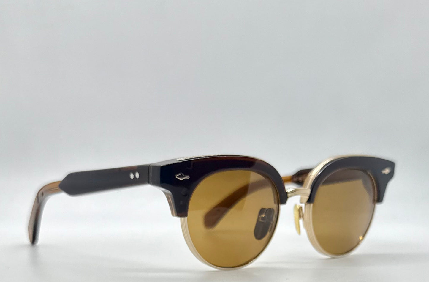 JACQUES MARIE MAGE X BEAUVOIR in COFFEE-New Solid Tobacco Custom Polarized Lenses-Ltd. 300 pcs.-FULL KIT