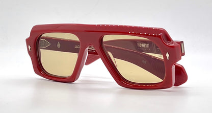 Jacques Marie Mage Decato Vermillion Bunker77 Sunglasses LTD 25 Unworn Full Kit
