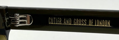 Cutler and Gross 1819 Olive Sunglasses 55-17 Handmade Italy | New Custom Lenses | Full Kit