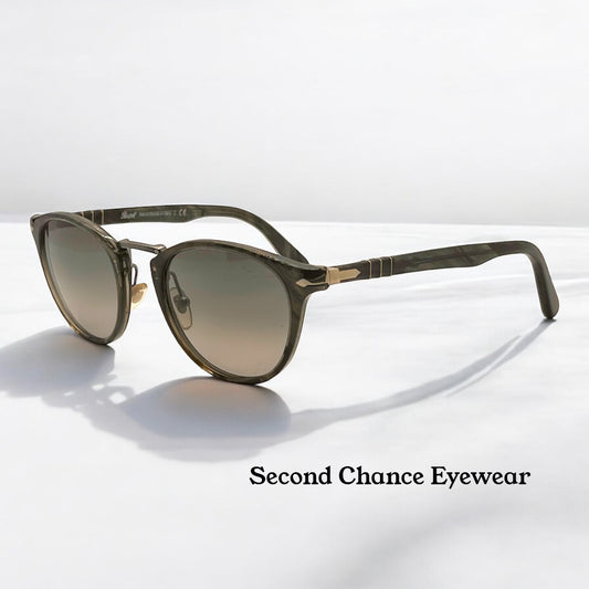 Persol Typewriter Edition 3108-S 1020/71 | Handcrafted in Italy | Original Grey Gradient Glass Lenses