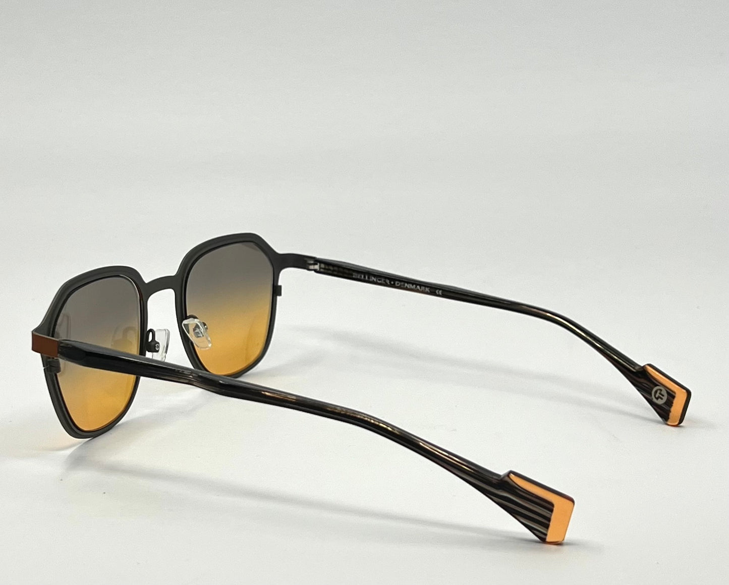 Bellinger Denmark Race C.5070 Sunglasses w/New Gradient Tinted Custom Lenses – Full Kit/Unworn