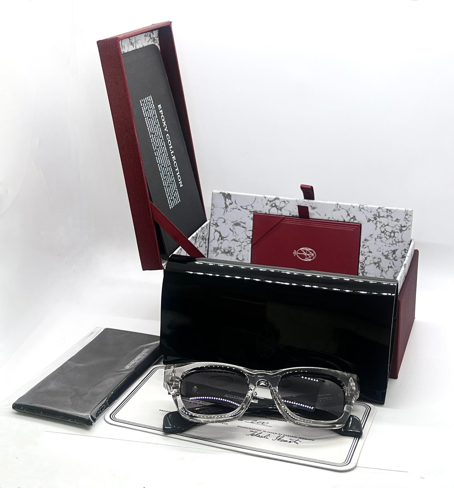 Jacques Marie Mage DEALAN EPOXY II Fumée Unworn/Full Kit-Ltd 300-Rare