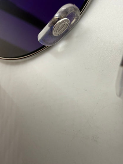 Cartier Santos-Dumont Edition Aviator Sunglasses Zeiss Polarized Deadstock