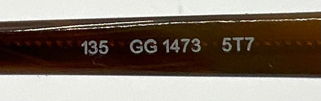 Gucci GG1473 5T7-Y2K Vintage Sunglasses-New Gradient Custom Lenses-Unworn