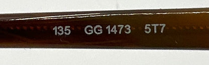 Gucci GG1473 5T7-Y2K Vintage Sunglasses-New Gradient Custom Lenses-Unworn