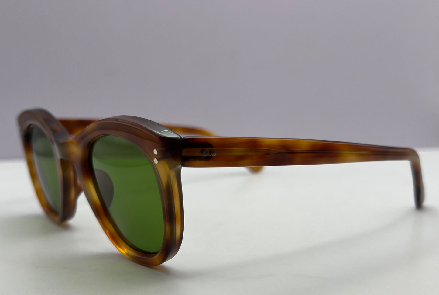 Vintage 1940's Handmade Acetate Sunglasses-New/Old Stock-with New Berko's Designs Lenses