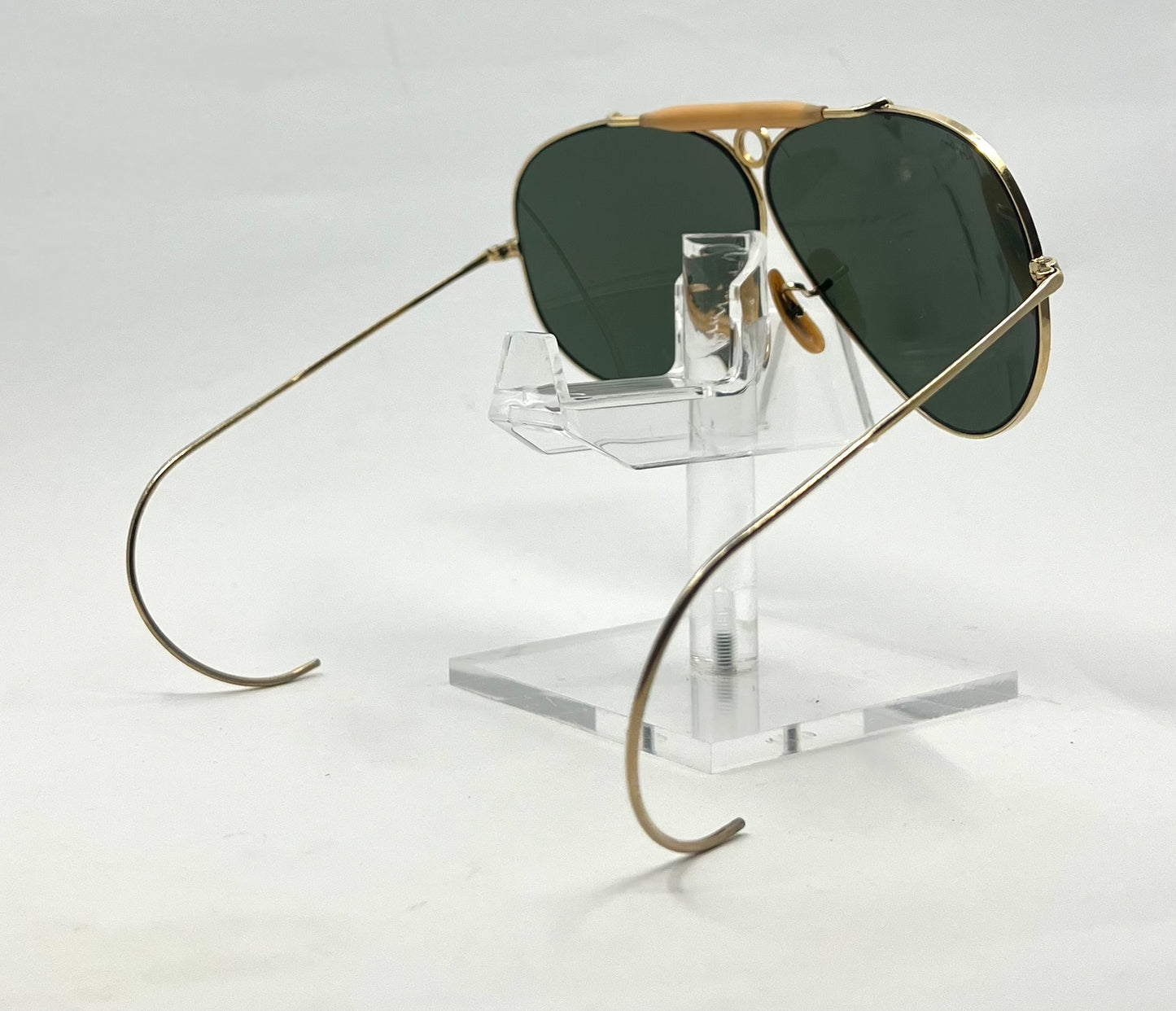 1940s B&L Ray-Ban Small-Hole Outdoorsman 12K GF – Full Kit USA-Vintage