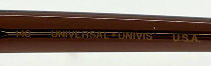 Universal Univis Bronzini-9 Vintage Sunglasses-New Purple Second Chance Custom Lenses