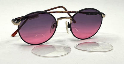 Giorgio Felini W1441/A Y2K Vintage Sunglasses w/New Gradient Tinted Custom Lenses