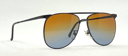 Tura MOD 278 Vintage Deadstock Japan Aviator-New Gradient Tinted Custom Lenses