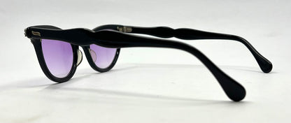 IMPERIAL USA Vintage Cat Eye Sunglasses-New Purple Gradient Lenses-Renewed