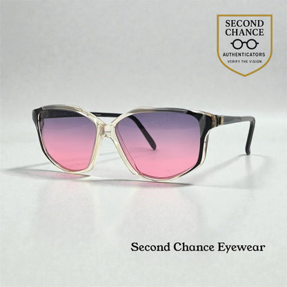 Givenchy Paris 950 Vintage Sunglasses w/New Pink Gradient Custom Lenses-UNWORN